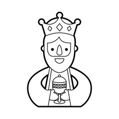 manger wise king christmas celebration bring presents to jesus