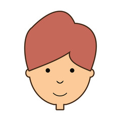 cartoon boy icon
