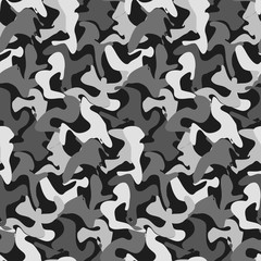 Abstract Vector Military Camouflage Background