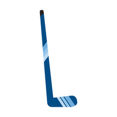 hockey stick winter sports related icon image vector illustration design 