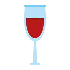 wine glass icon image vector illustration design 