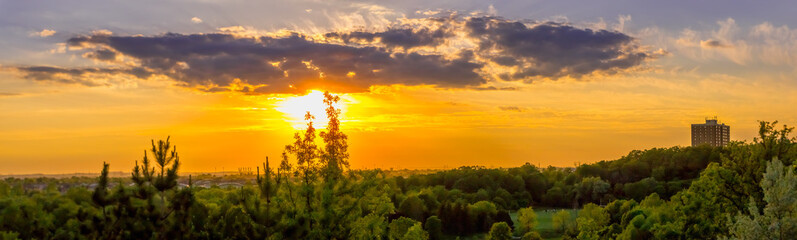 Sunset over The Hill !