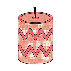 Spa candle aromatherapy icon vector illustration graphic design