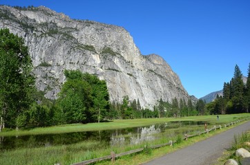 Fototapeta na wymiar Yosemite National Park, Nevada in North America