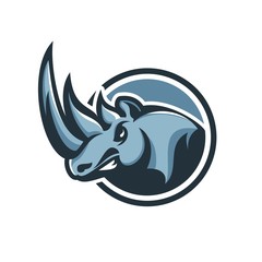 rhinos logo / icon illustration
