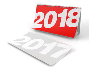 New Year 2018 Calendar