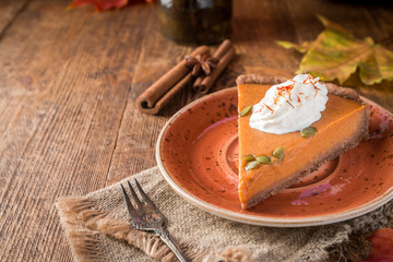Slice of Pumpkin Pie