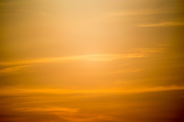 clouds in the sky at sunset as background