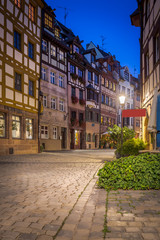 Obraz premium Weissgerbergasse Nürnberg