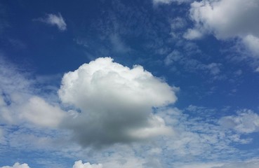 Obraz premium Piękny widok na niebo