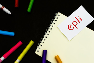 Icelandic; Learning New Language with Handwritten Flash Cards. Translation; Apple