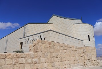 Kirche auf dem Berg Nebo in Jordanien