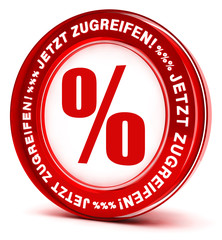 Sale! Button, icon