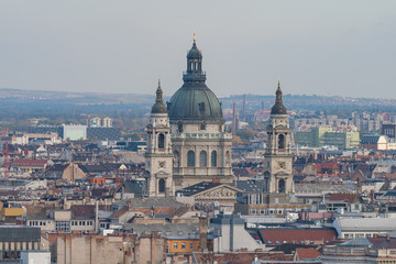Fototapeta na wymiar View of St.Stephen's Basilica