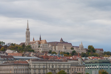 Fototapeta na wymiar Buda Castle in Budapest.