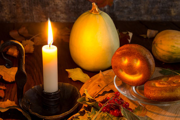 An image with a pumpkin