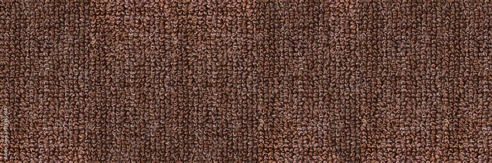 Poster horizontal elegant dark brown carpet texture for pattern and background