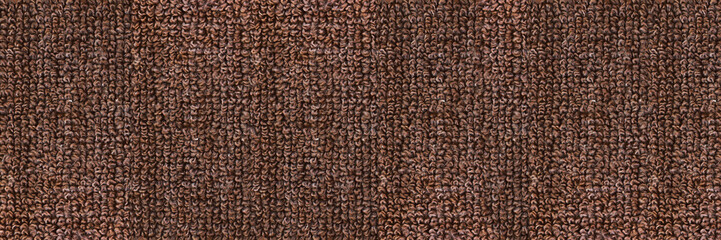 horizontal elegant dark brown carpet texture for pattern and background