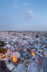 Fototapeta premium Roof tops, Jodhpur, India