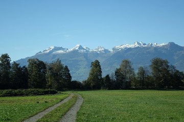 landschaft in der schweiz