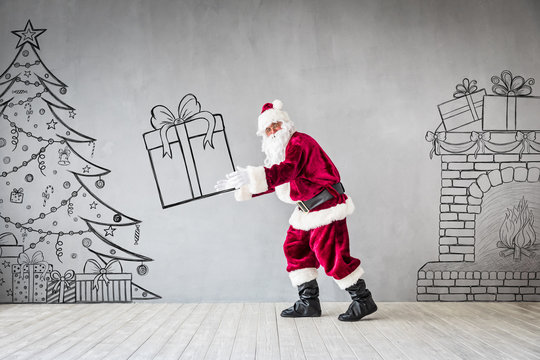 Santa Claus Christmas Xmas Holiday Concept