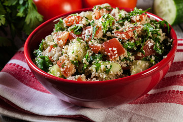 Tabbouleh salad with couscous