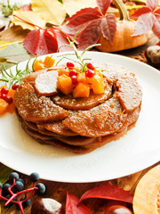 Pumpkin tart taten