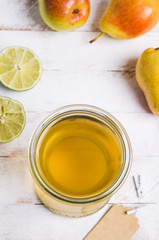 Homemade fruit vinegar