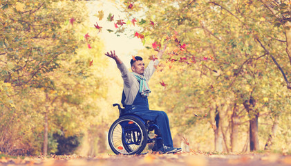 Spaß im Herbst mit Handicap