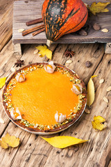 autumn pumpkin pie