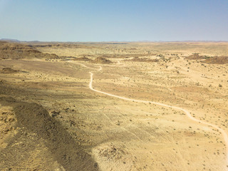 Luftbild, Wüste Fish-River-Canyon, Namibia