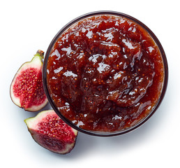 Bowl of fig jam