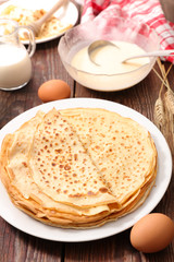 cooking pancake