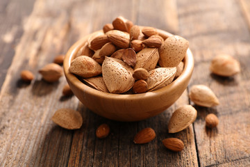 bowl of almond