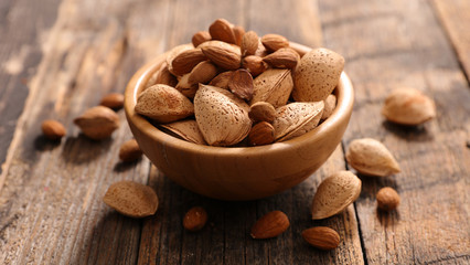 bowl of almond