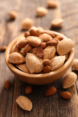 bowl of almond