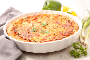 vegetable quiche