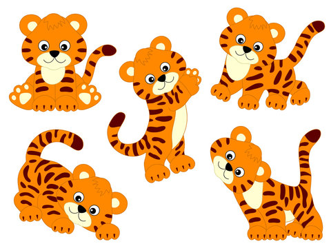 Download 2 075 Best Baby Tiger Clipart Images Stock Photos Vectors Adobe Stock