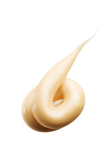cosmetic cream sample macro shot