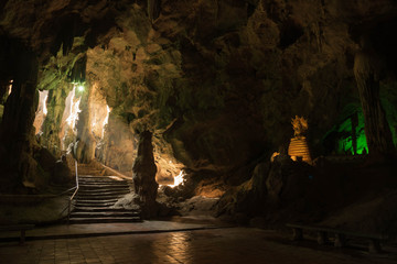Cave Khao Luang at Phethchaburi, Thailand