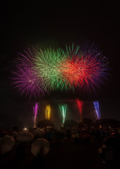 Obraz premium Japanese fireworks