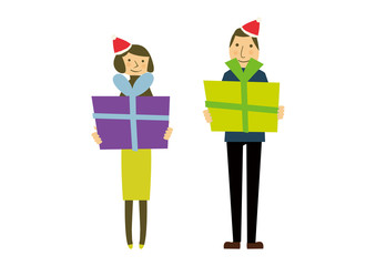 恋人　ギフトボックス　贈り物