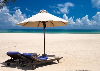 beach and tropical sea