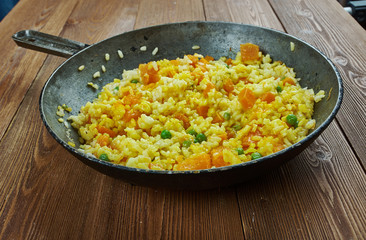 Spanish Pumpkin Paella,