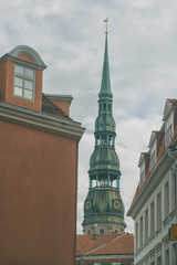 Obraz premium The Cathedral and the modern home