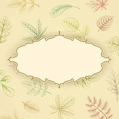 Hand drawn sketch plants