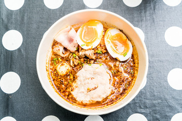 spicy noodle in thai style