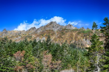 Obraz premium 八ヶ岳連峰横岳 