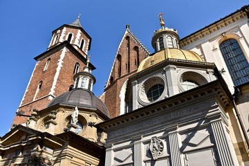 ポーランド　ヴァヴェル城　バベル城　クラクフ　世界遺産　Poland Wawel Royal Castle Kraków Krakow World Heritage Zamek Królewski na Wawelu Polska