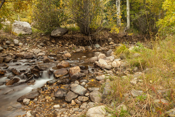 American Fork Canyon River bed soft water
